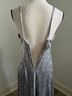 Calvin Klein Solid Gray Silver Cocktail Dress Size 6 - photo 7