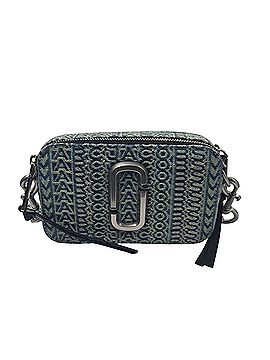 Marc Jacobs snapshot monogram jacquard Leather Shoulder Bag (view 1)
