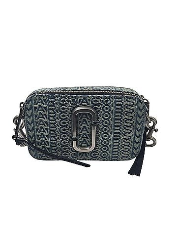 Marc Jacobs snapshot monogram jacquard Leather Shoulder Bag (view 1)