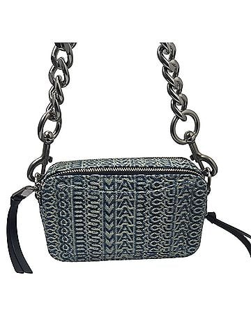 Marc Jacobs snapshot monogram jacquard Leather Shoulder Bag (view 2)