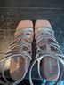 Steve Madden 100% Leather Gold Tan Wedges Size 8 1/2 - photo 3