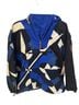 Tory Burch Color Block Blue Black White Jacket Size M - photo 2