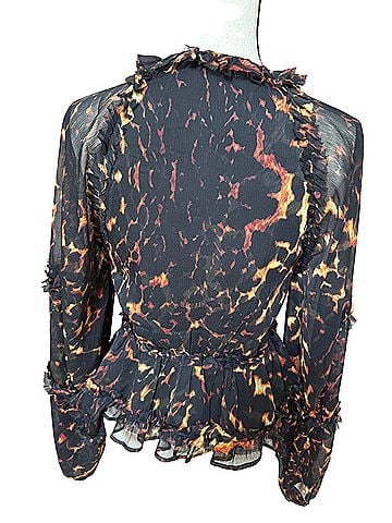 ALLSAINTS Silvie Long Sleeve Blouse (view 2)