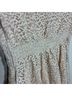 eShakti 100% Polyester Floral Tan White Cocktail Dress Size 8 - photo 8