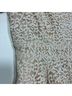eShakti 100% Polyester Floral Tan White Cocktail Dress Size 8 - photo 7