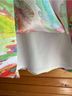 Robbie Bee 100% Polyester Floral White Green Pink Cocktail Dress Size 6 - photo 6