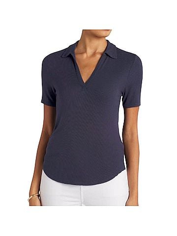 Michael Stars Short Sleeve Button-Down Shirt (view 2)