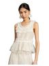 Sister Jane 100% Polyester Bow Print Ivory Short Sleeve Top Size XS - photo 1