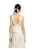 Sister Jane 100% Polyester Bow Print Ivory Short Sleeve Top Size XS - photo 4