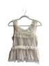 Sister Jane 100% Polyester Bow Print Ivory Short Sleeve Top Size XS - photo 5