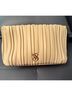 VS Ivory Leather Clutch One size - photo 5