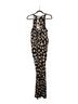 Diane von Furstenberg Floral Black White Jumpsuit Size 4 - photo 1