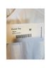 Harshman 100% Cotton Solid White Short Sleeve Blouse Size M - photo 7