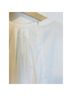 Harshman 100% Cotton Solid White Short Sleeve Blouse Size M - photo 6