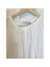 Harshman 100% Cotton Solid White Short Sleeve Blouse Size M - photo 10
