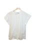 Harshman 100% Cotton Solid White Short Sleeve Blouse Size M - photo 1