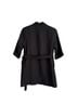 Topshop 100% Polyester Solid Black Blazer Size S - photo 2