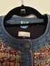 Ecru Multi Color Blazer Size S - photo 3