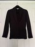 James Perse 100% Cotton Black Blazer Size 2 - photo 5