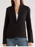 James Perse 100% Cotton Black Blazer Size 2 - photo 4