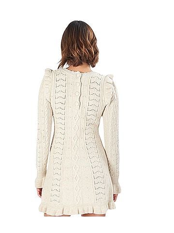 LoveShackFancy zeke mini  Wool Dress (view 2)