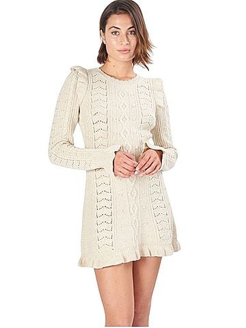 LoveShackFancy zeke mini  Wool Dress (view 1)