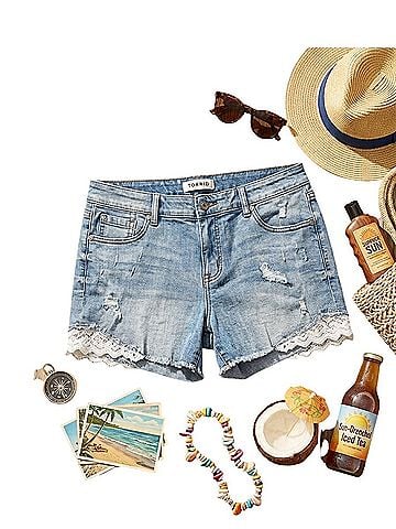 Torrid Denim Shorts (view 1)