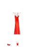 Gap Studio Red Orange Casual Dress Size 2 - photo 1