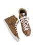 FRYE 100% Leather Solid Tan Ivory Sneakers Size 9 1/2 - photo 1