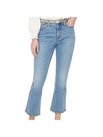 J.Crew Petite Flare Crop Jean Casual Pants (view 1)