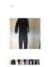 Onepiece Black Overalls Size XS - photo 7