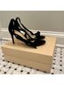 Alexandre Birman 100% Suede Black Heels Size 7 - photo 8