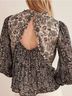 Boden Paisley Multi Color Long Sleeve T-Shirt Size 4 - photo 7