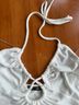 Papermoon White Sleeveless Top Size S - photo 4