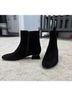 VANELi Black Ankle Boots Size 6 - photo 3