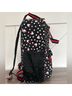 Disney 100% Canvas Polka Dots Black White Backpack One size - photo 3