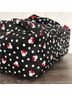 Disney 100% Canvas Polka Dots Black White Backpack One size - photo 11