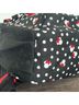 Disney 100% Canvas Polka Dots Black White Backpack One size - photo 5