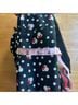 Disney 100% Canvas Polka Dots Black White Backpack One size - photo 10