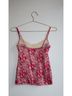 Dolce Floral Pink Sleeveless Top Size XS - photo 4