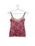 Dolce Floral Pink Sleeveless Top Size XS - photo 1