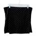 Steve Madden Polka Dots Black Silver Skort Size XL - photo 1