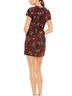 Mac Duggal Floral Red Black Cocktail Dress Size 4 - photo 2