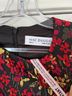 Mac Duggal Floral Red Black Cocktail Dress Size 4 - photo 6