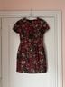 Mac Duggal Floral Red Black Cocktail Dress Size 4 - photo 4