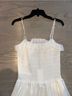 WAYF White Casual Dress Size S - photo 4