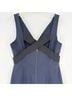 Theory Blue Black Active Dress Size 10 - photo 4