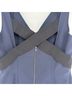 Theory Blue Black Active Dress Size 10 - photo 5