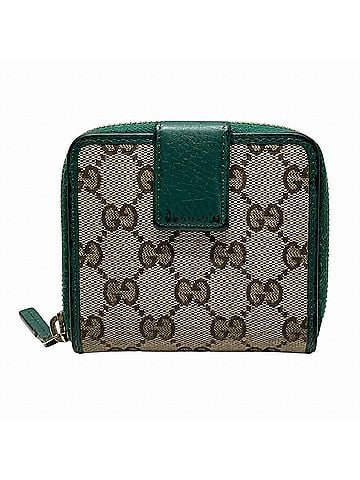 Gucci Gucci GUCCI Bi-fold wallet GG canvas Canvas x Leather 346056 (view 1)
