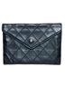 Chanel 100% Leather Black Chanel Bicolore Billfold Leather One size - photo 1